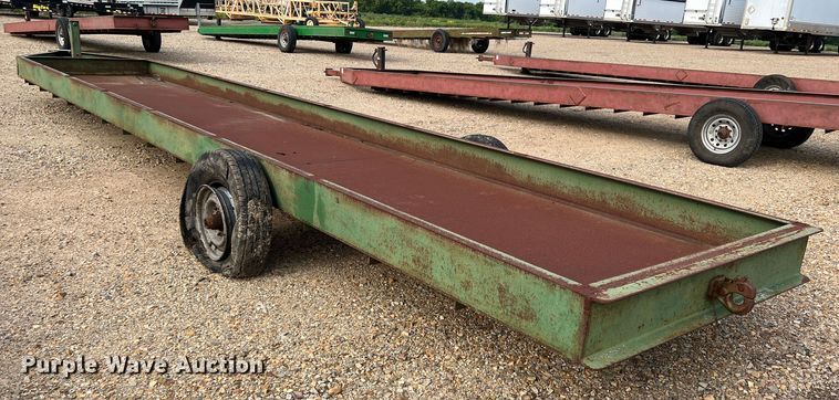 image for item DK7828 Parker Performance  feed trough trailer