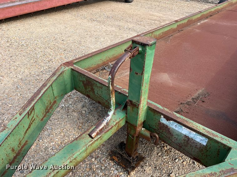 image for item DK7828 Parker Performance  feed trough trailer