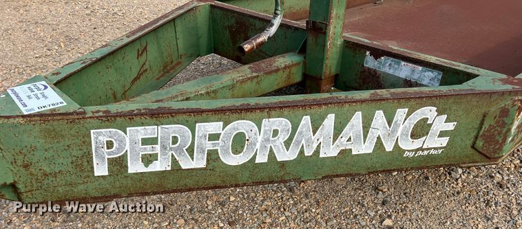 image for item DK7828 Parker Performance  feed trough trailer