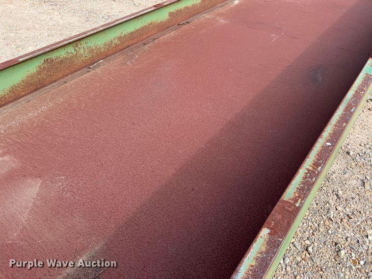 image for item DK7828 Parker Performance  feed trough trailer