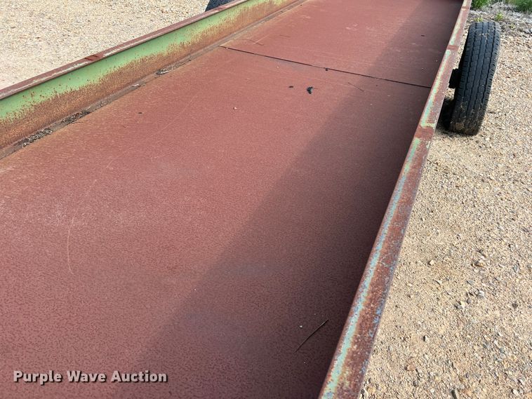 image for item DK7828 Parker Performance  feed trough trailer