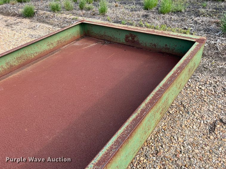 image for item DK7828 Parker Performance  feed trough trailer