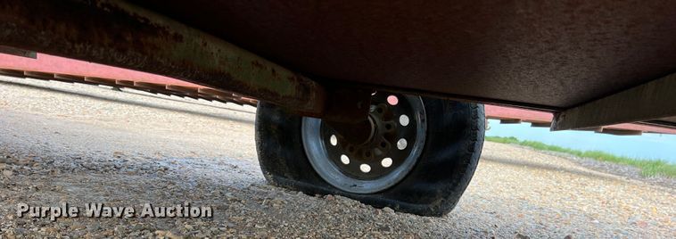 image for item DK7828 Parker Performance  feed trough trailer