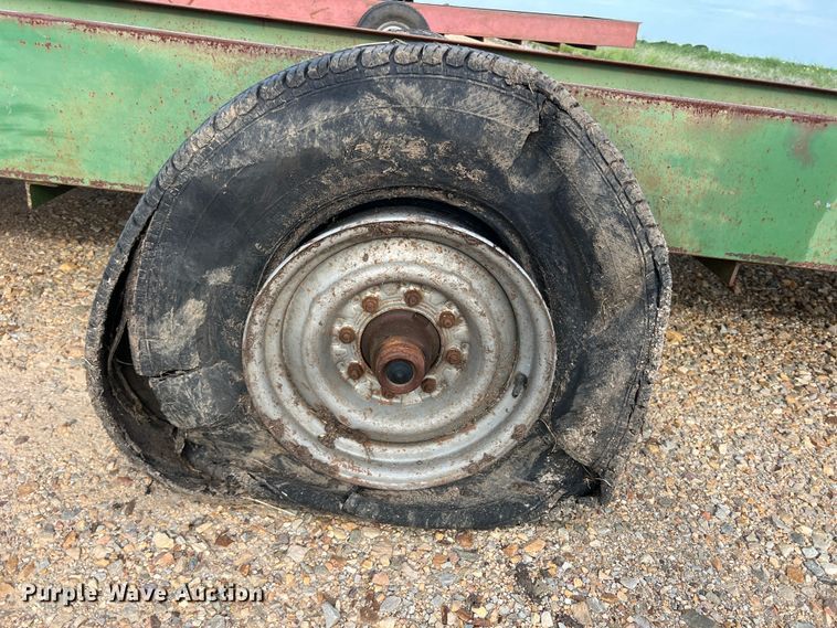 image for item DK7828 Parker Performance  feed trough trailer