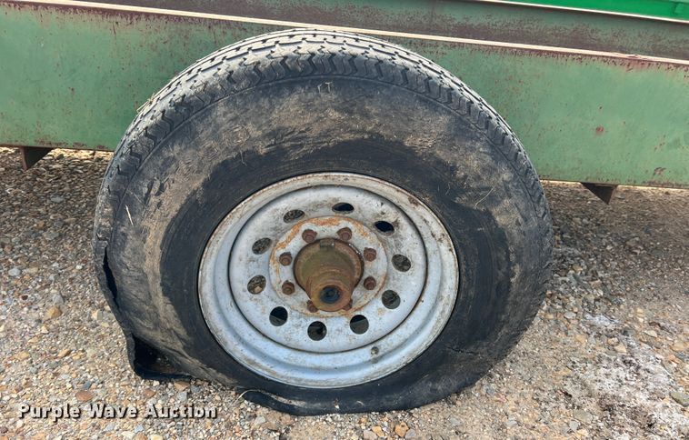 image for item DK7828 Parker Performance  feed trough trailer