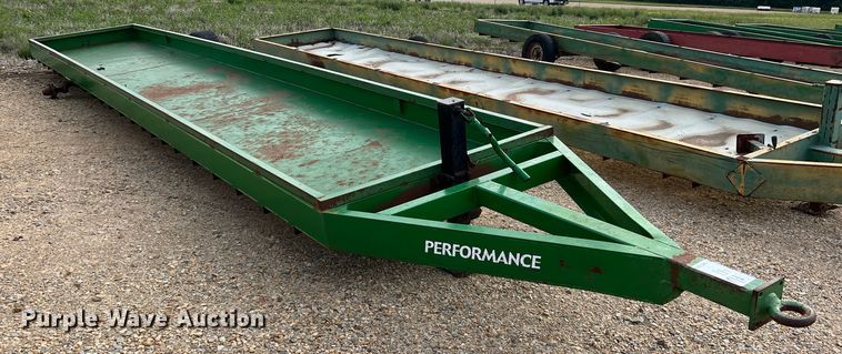 image for item DK7829 Parker Performance  feed trough trailer