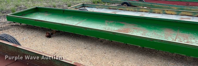 image for item DK7829 Parker Performance  feed trough trailer