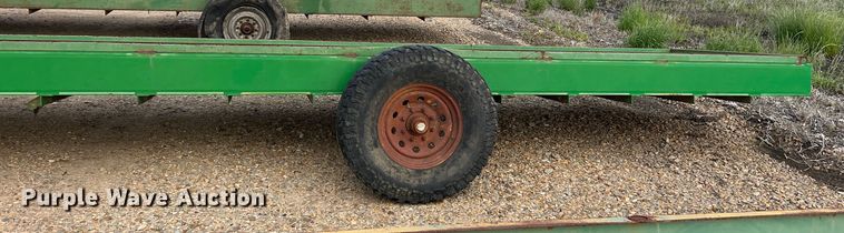 image for item DK7829 Parker Performance  feed trough trailer