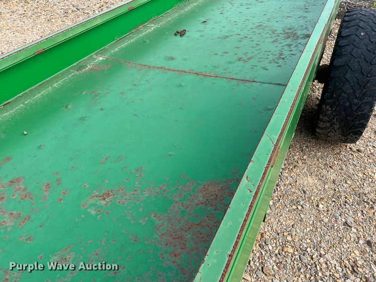 image for item DK7829 Parker Performance  feed trough trailer
