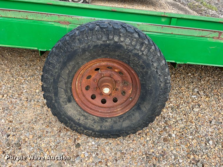 image for item DK7829 Parker Performance  feed trough trailer