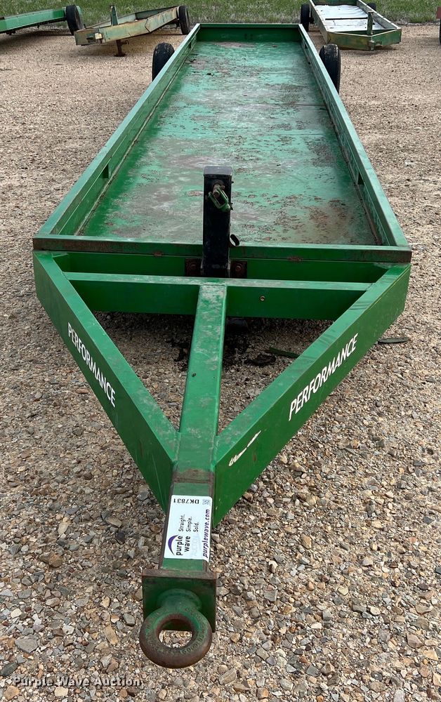 image for item DK7831 Parker Performance  feed trough trailer