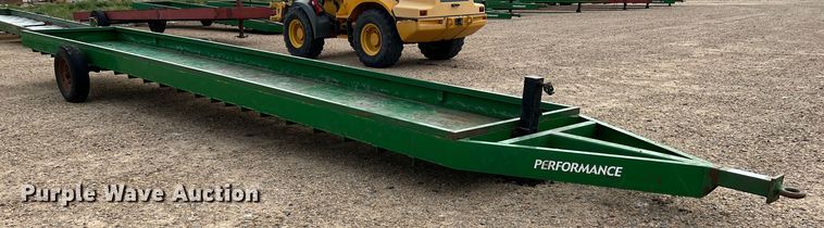 image for item DK7831 Parker Performance  feed trough trailer