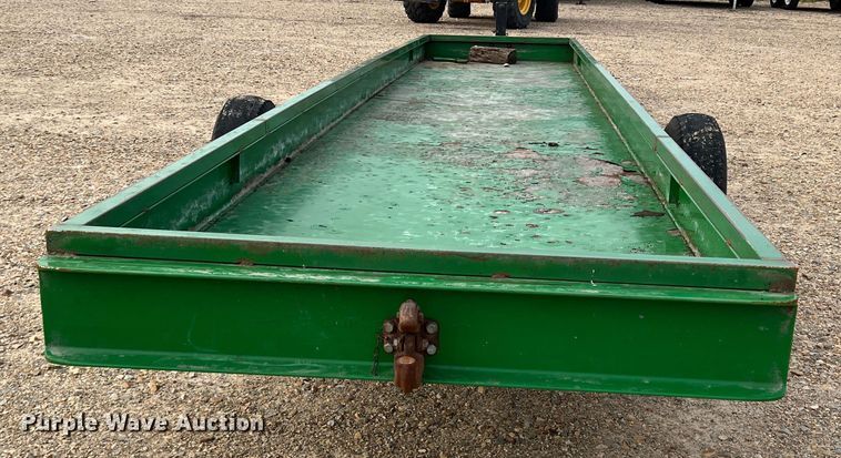 image for item DK7831 Parker Performance  feed trough trailer