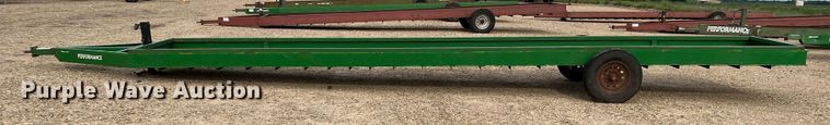 image for item DK7831 Parker Performance  feed trough trailer
