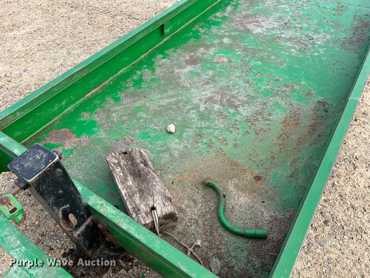 image for item DK7831 Parker Performance  feed trough trailer