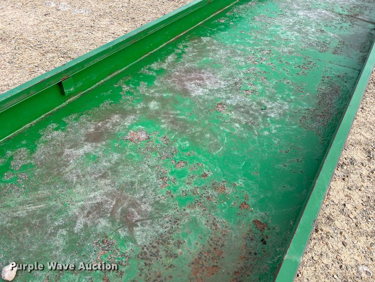 image for item DK7831 Parker Performance  feed trough trailer