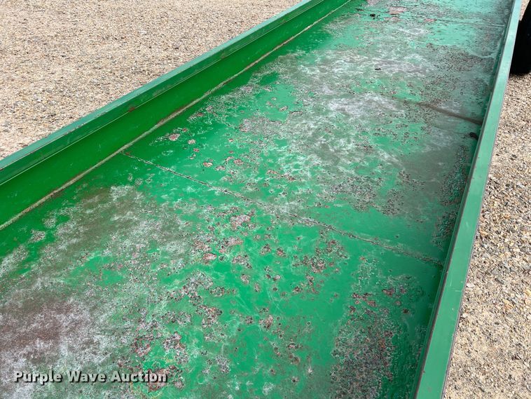 image for item DK7831 Parker Performance  feed trough trailer