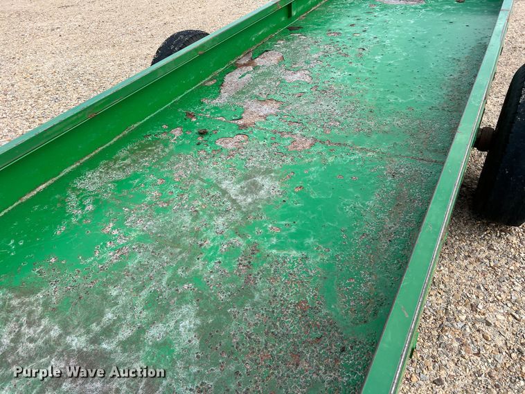 image for item DK7831 Parker Performance  feed trough trailer