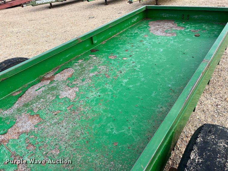 image for item DK7831 Parker Performance  feed trough trailer