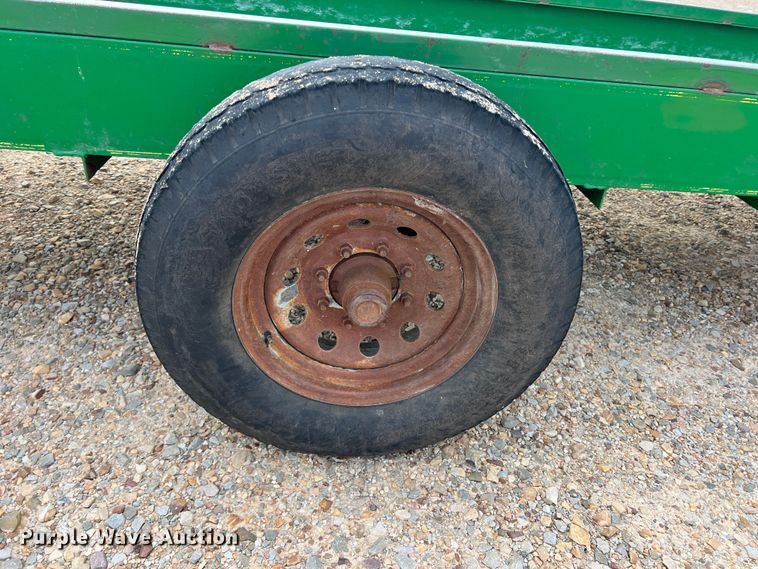 image for item DK7831 Parker Performance  feed trough trailer