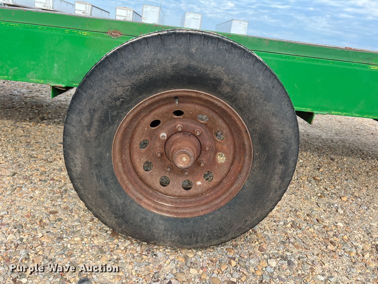 image for item DK7831 Parker Performance  feed trough trailer