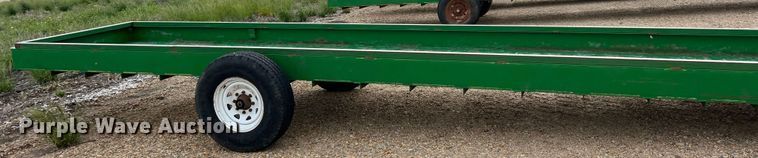 image for item DK7834 Parker Performance  feed trough trailer