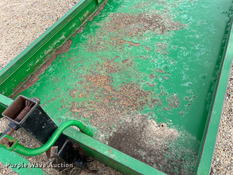 image for item DK7834 Parker Performance  feed trough trailer