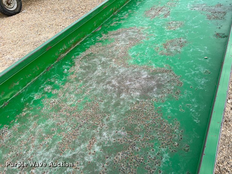 image for item DK7834 Parker Performance  feed trough trailer