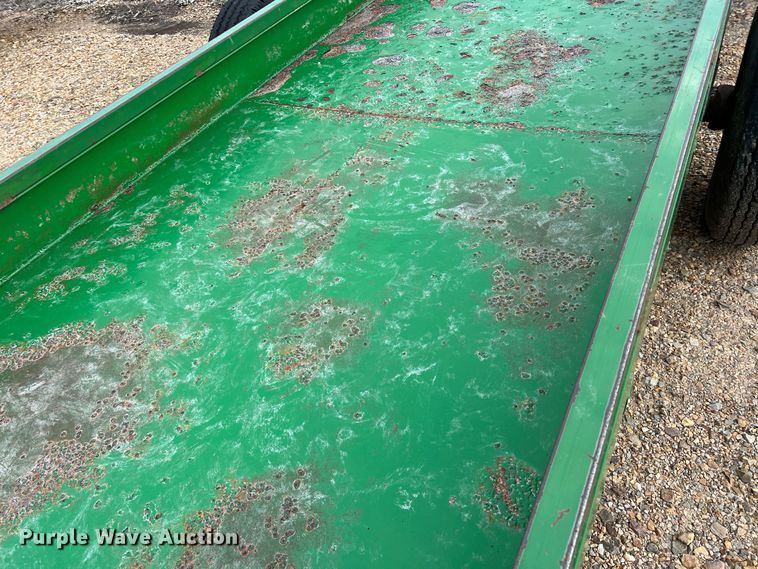 image for item DK7834 Parker Performance  feed trough trailer