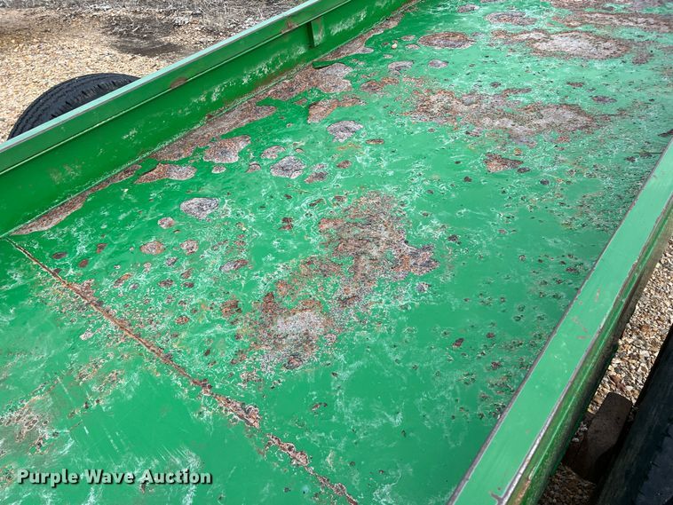 image for item DK7834 Parker Performance  feed trough trailer