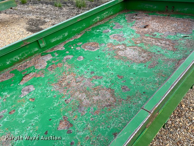 image for item DK7834 Parker Performance  feed trough trailer