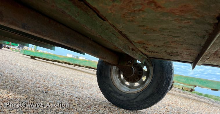 image for item DK7834 Parker Performance  feed trough trailer