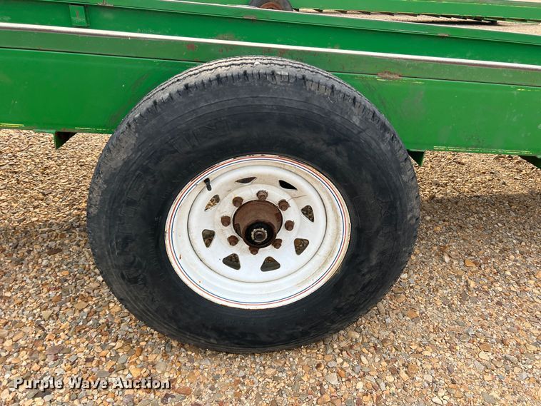 image for item DK7834 Parker Performance  feed trough trailer