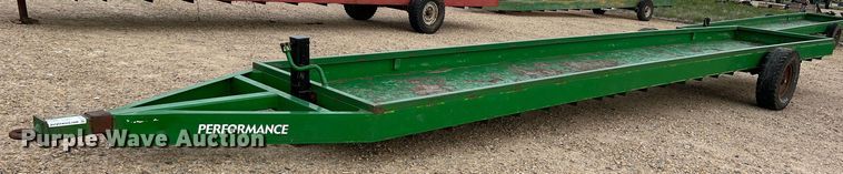 image for item DK7835 Parker Performance  feed trough trailer