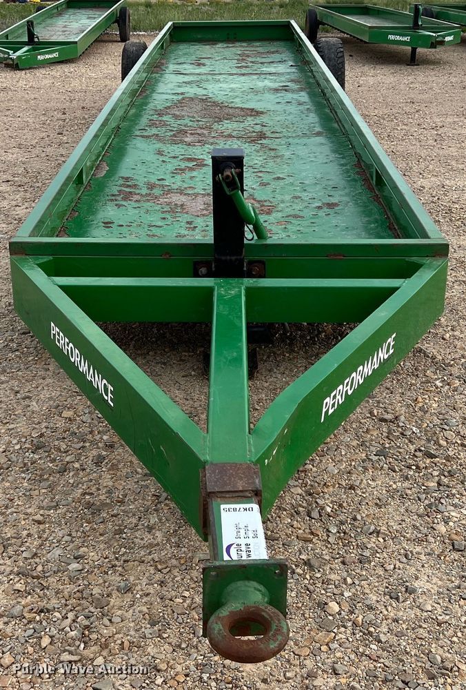 image for item DK7835 Parker Performance  feed trough trailer