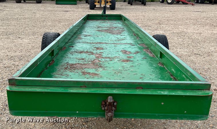 image for item DK7835 Parker Performance  feed trough trailer