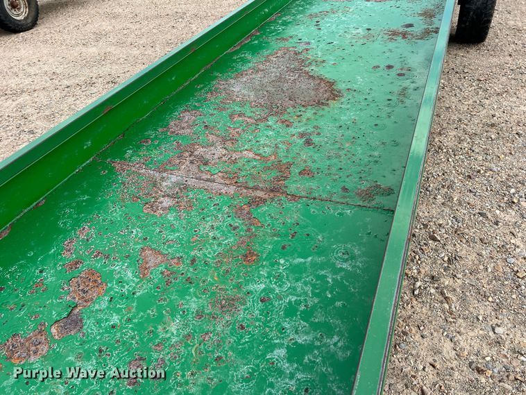 image for item DK7835 Parker Performance  feed trough trailer