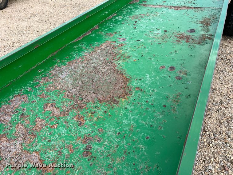 image for item DK7835 Parker Performance  feed trough trailer