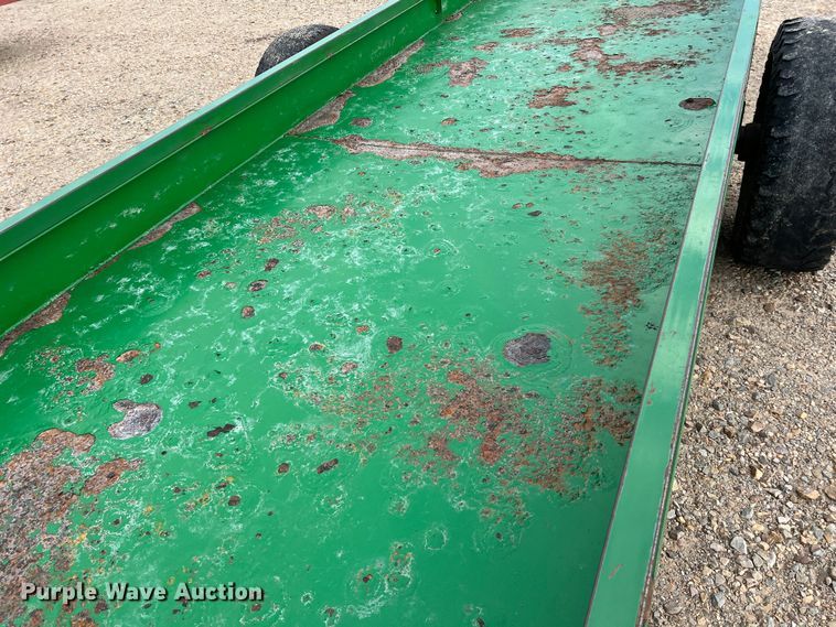 image for item DK7835 Parker Performance  feed trough trailer