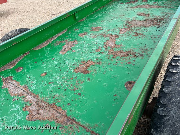 image for item DK7835 Parker Performance  feed trough trailer