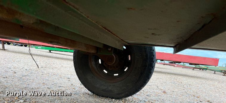 image for item DK7835 Parker Performance  feed trough trailer