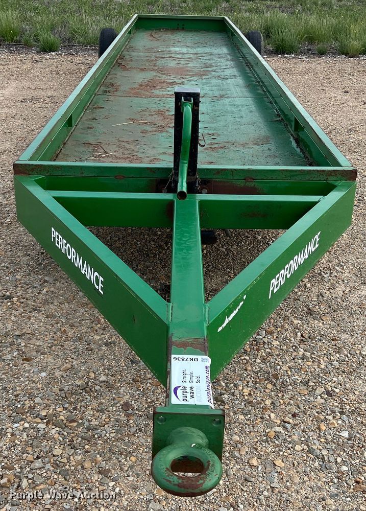 image for item DK7836 Parker Performance  feed trough trailer
