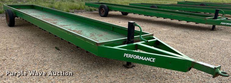 image for item DK7836 Parker Performance  feed trough trailer