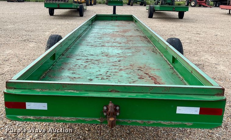 image for item DK7836 Parker Performance  feed trough trailer