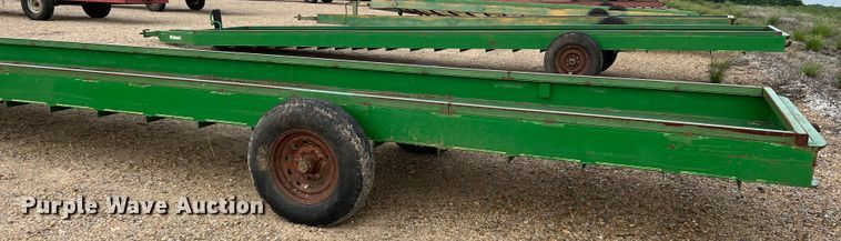 image for item DK7836 Parker Performance  feed trough trailer