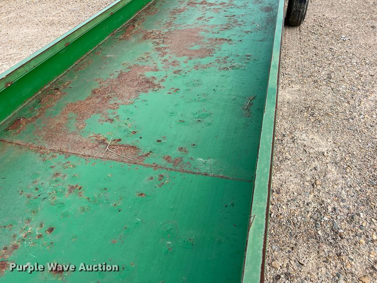 image for item DK7836 Parker Performance  feed trough trailer