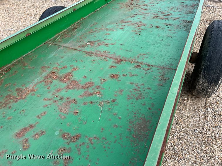 image for item DK7836 Parker Performance  feed trough trailer