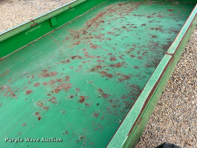 image for item DK7836 Parker Performance  feed trough trailer