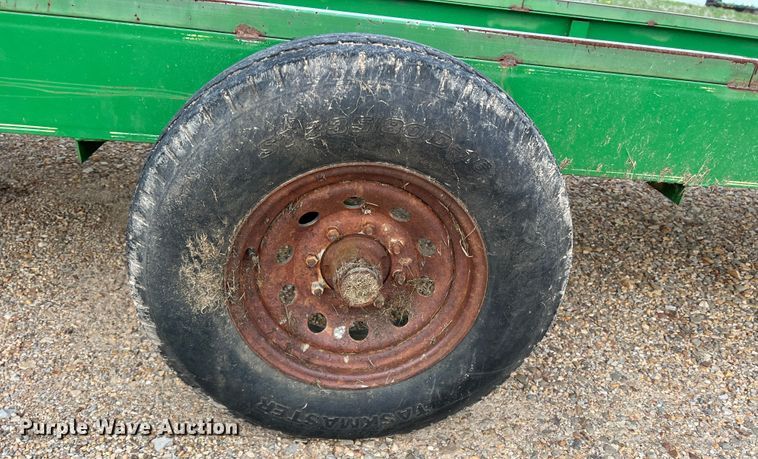 image for item DK7836 Parker Performance  feed trough trailer