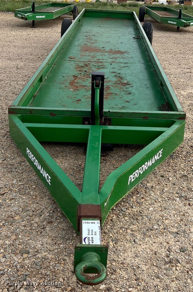 image for item DK7837 Parker Performance  feed trough trailer